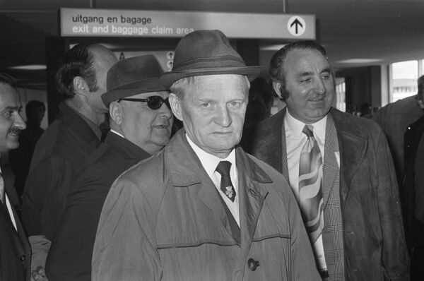 Гавриил Качалин в тбилисском аэропорту. 1972-й год.  - Sputnik Грузия