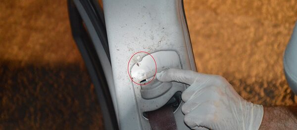 მანქანა რომელშიც გარდაცვლილი კიწმარიშვილი იპოვეს მანქანა რომელშიც გარდაცვლილი კიწმარიშვილი იპოვეს - Sputnik საქართველო