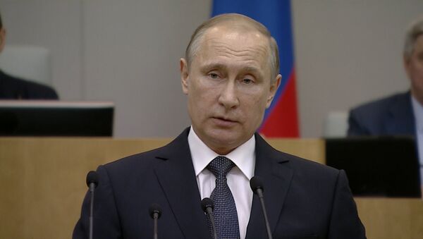 Путин назвал исторический итог работы Госдумы шестого созыва - Sputnik Грузия