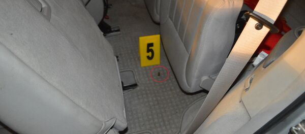 Машина, в которой нашли тело Эроси Кицмаришвили - Sputnik Грузия