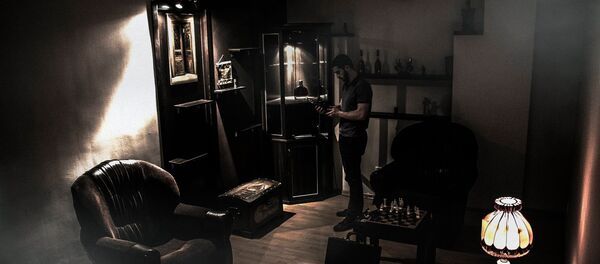 Михаил Гавашелишвили участвует в квесте - Sputnik Грузия