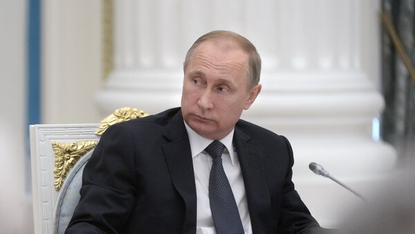 Президент России Владимир Путин - Sputnik Грузия