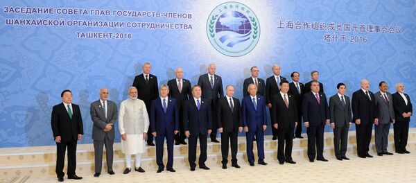 Участники саммита ШОС в Ташкенте - Sputnik Грузия