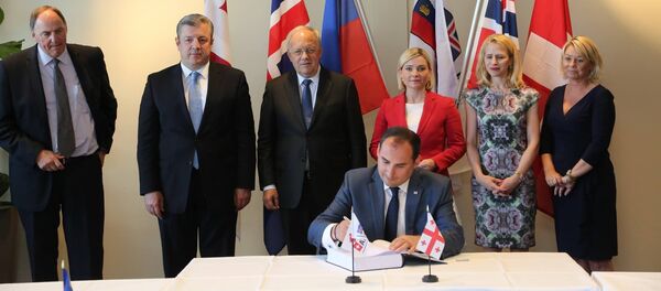 Подписание соглашения о свободной торговле между Грузией и EFTA - Sputnik Грузия