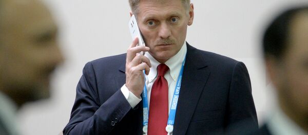 Пресс-секретарь Президента Российской Федерации Дмитрий Песков Пресс-секретарь Президента Российской Федерации Дмитрий Песков - Sputnik Грузия
