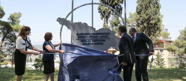 Открытие Школы институционального возрождения обороны - Sputnik Грузия