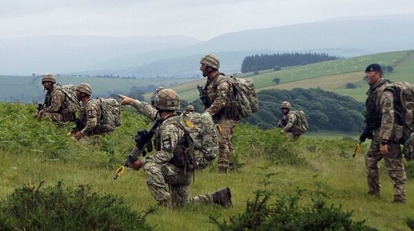 ქართველი სამხედროები სწავლებაზე - Sputnik საქართველო