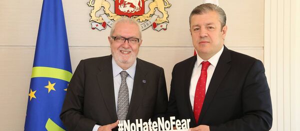 გიორგი კვირიკაშვილი და პედრო აგრამუნტი - Sputnik საქართველო