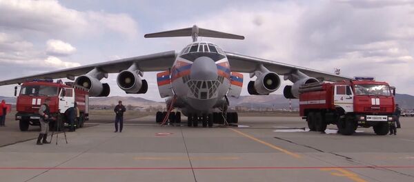 Вылет пропавшего Ил-76 для тушения пожаров в Иркутской области - Sputnik Грузия