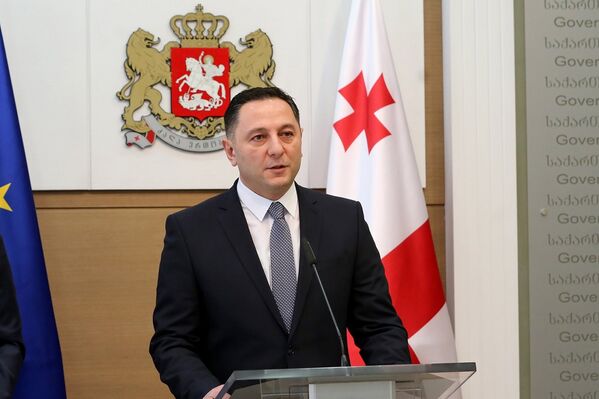 Своим преемником на посту МВД Гахария сделал Вахтанга Гомелаури, который возглавлял Службу госбезопасности Грузии - Sputnik Грузия