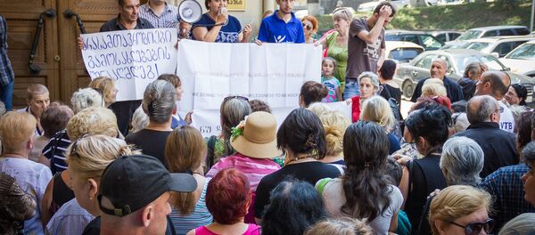 უსახლკაროთა აქცია - Sputnik საქართველო