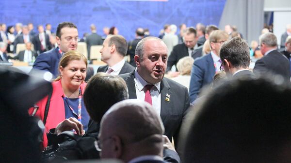 ირინე იმერლიშვილი და გიორგი მარგველაშვილი - Sputnik საქართველო