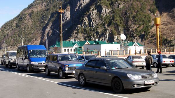 Автомобильный пункт пропуска Верхний Ларс открылся на грузино-российской границе - Sputnik Грузия