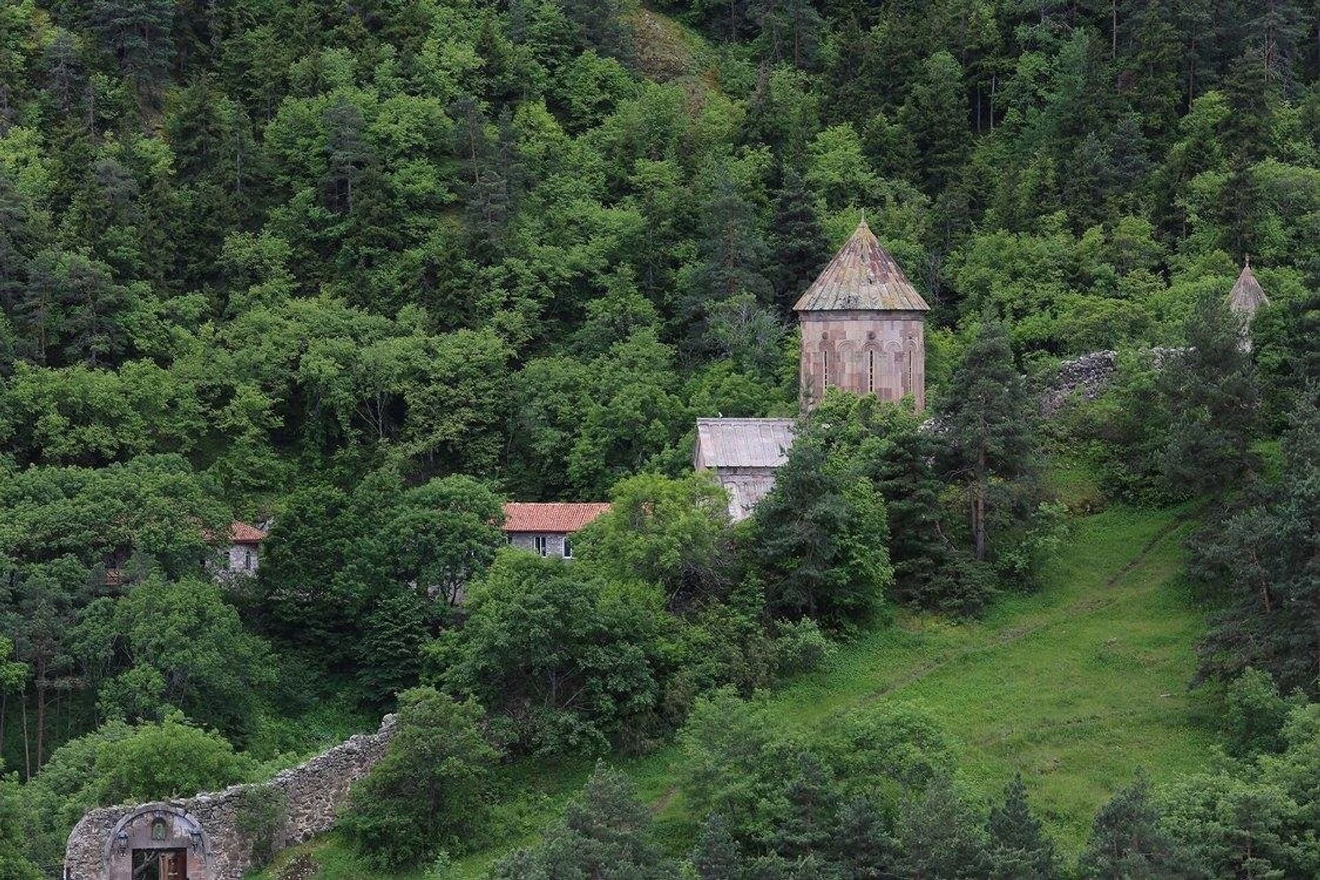 Монастырь Сапара вблизи Ахалцихе - Sololaki Грузия, 1920, 26.08.2024