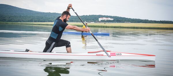 Грузинский каноист готовится к Олимпийским играм - Sputnik Грузия