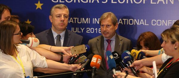 გიორგი კვირიკაშვილი და იოჰანეს ჰანი - Sputnik საქართველო