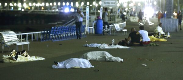 На месте теракта в Ницце - Sputnik Грузия