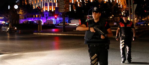 პოლიცია ანკარის სამხედრო ბაზასთან პოლიცია ანკარის სამხედრო ბაზასთან - Sputnik საქართველო