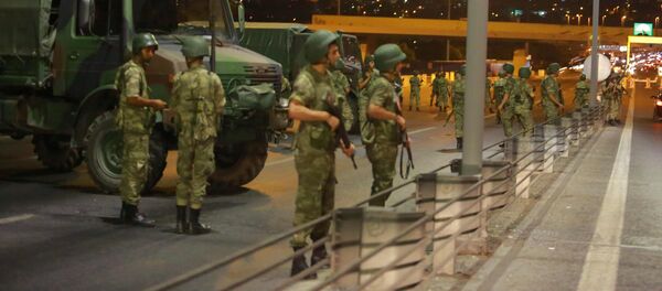 სამხედროები ბოსფორის ხიდზე სამხედროები ბოსფორის ხიდზე - Sputnik საქართველო