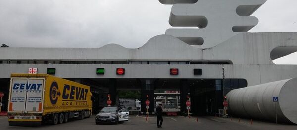 КПП Сарпи на грузино-турецкой границе - Sputnik Грузия