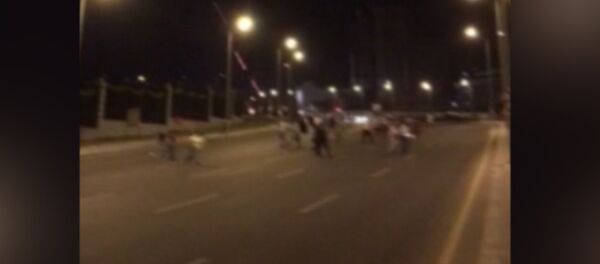 Обстрел с вертолета улиц Анкары во время попытки военного переворота - Sputnik Грузия