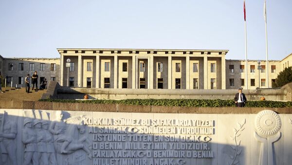 Здание парламента Турции в Анкаре - Sputnik Грузия