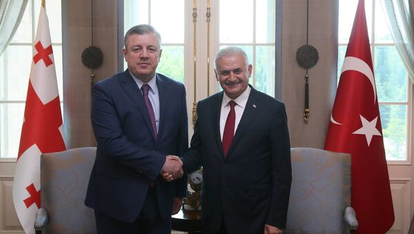 საქართველოსა და თურქეთის პრემიერ-მინისტრები - Sputnik საქართველო