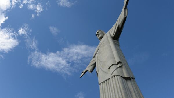Статуя Христа-Искупителя на горе Корковаду в Рио-де-Жанейро. - Sputnik Грузия