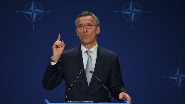 Генеральный секретарь НАТО Йенс Столтенберг на саммите НАТО в Варшаве. - Sputnik Грузия
