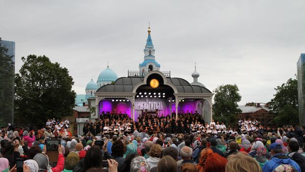 Международный фестиваль православного пения Просветитель - Sputnik Грузия