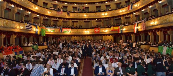 Участники международной олимпиады по химии в Тбилиси - Sputnik Грузия