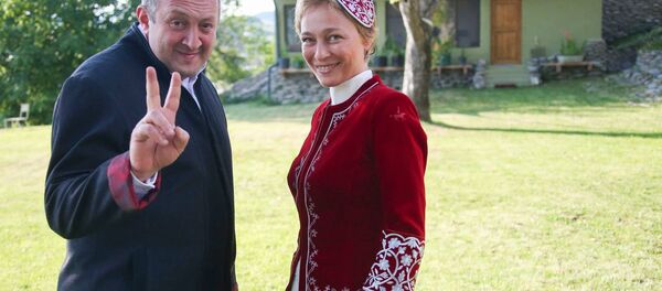 გიორგი მარგველაშვილი და მაკა ჩიჩუა - Sputnik საქართველო