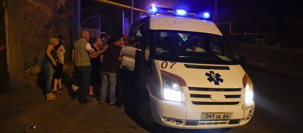 ერევანში განვითარებული მოვლენების ადგილას - Sputnik საქართველო