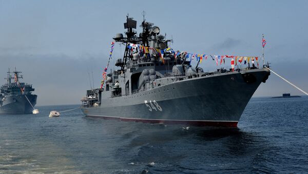 Большой противолодчный корабль (БПК) Адмирал Пантелеев - Sputnik Грузия