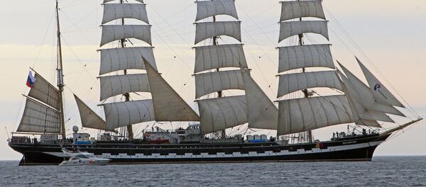 Парусное дефиле барка Крузенштерн на Балтийском море - Sputnik Грузия