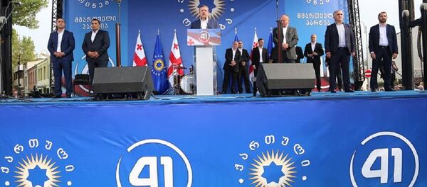 Георгий Квирикашвили представил мажоритарных депутатов - Sputnik Грузия