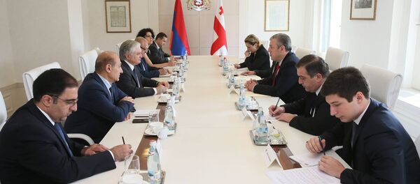 გიორგი კვირიკაშვილი და ედვარდ ნალბანდიანი გიორგი კვირიკაშვილი და ედვარდ ნალბანდიანი - Sputnik საქართველო