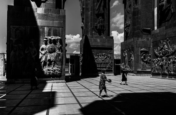 Монумент История Грузии, скульптор - Зураб Церетели - Sputnik Грузия