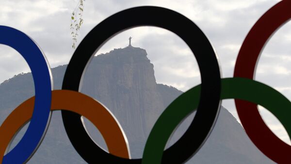 Олимпийские кольца. Рио-де-Жанейро готовится к ОИ - Sputnik Грузия