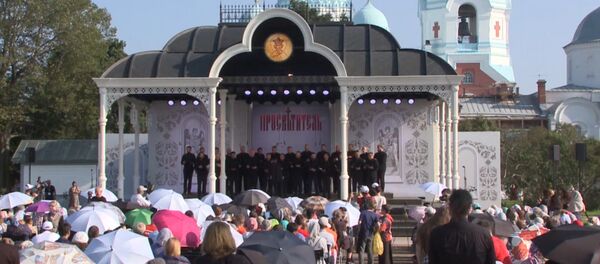 Грузинские церковные песни звучали на фестивале в России - Sputnik Грузия