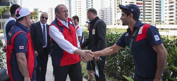 გიორგი მარგველაშვილი რიოში გიორგი მარგველაშვილი რიოში - Sputnik საქართველო