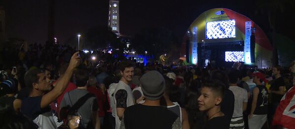 რიო 2016: ოლიმპიადის გახსნის ცერემონიას ცენტრალურ მოედანზე უჩვენებდნენ - Sputnik საქართველო