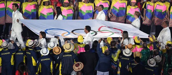 Церемония открытия XXXI летних Олимпийских игр в Рио-де-Жанейро - Sputnik Грузия