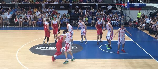 Матч между сборными России и Грузии - Sputnik Грузия