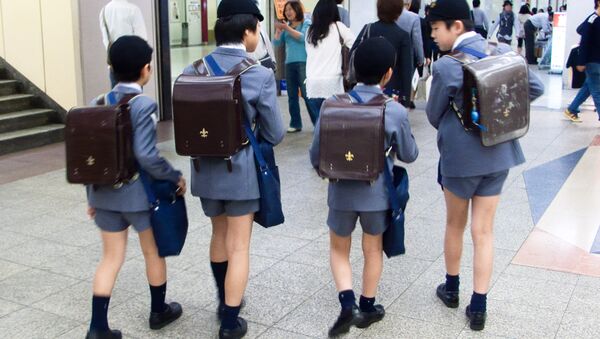 იაპონელი სკოლის მოსწავლეები - Sputnik საქართველო