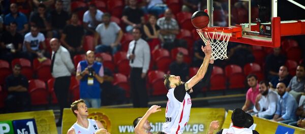 Матч между сборными Грузии и России по баскетболу - Sputnik Грузия