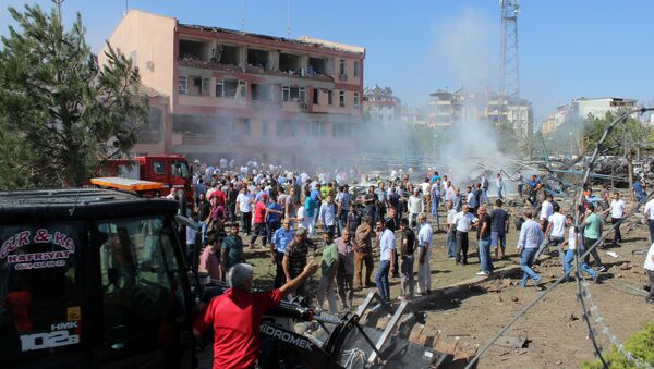 Взрыв в турецком городе Элязыг - Sputnik Грузия