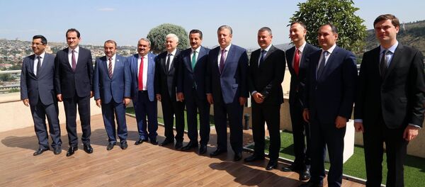 Георгий Квирикашвили на встрече с турецкой делегацией - Sputnik Грузия