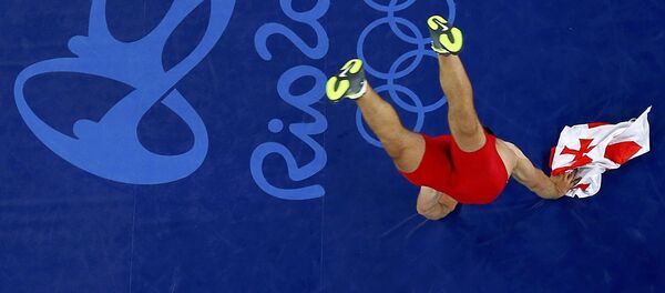 გენო პეტრიაშვილი რიოს ოლიმპიადაზე გენო პეტრიაშვილი რიოს ოლიმპიადაზე - Sputnik საქართველო