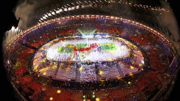 Церемония закрытия XXXI летних Олимпийских игр в Рио-де-Жанейро - Sputnik Грузия